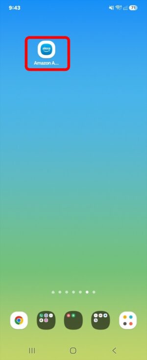AndroidでのAmazon Alexaアプリ検索画面