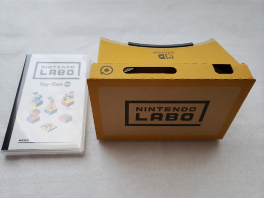 Nintendo Labo Toy-Con 04: VR Kit bazooka